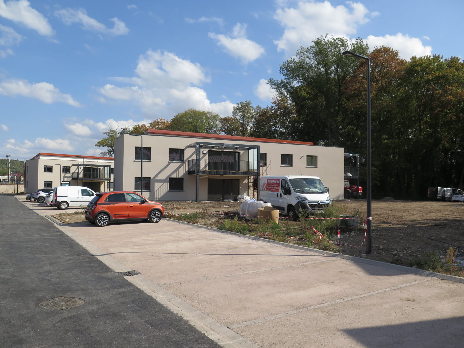 ensemble des batiments